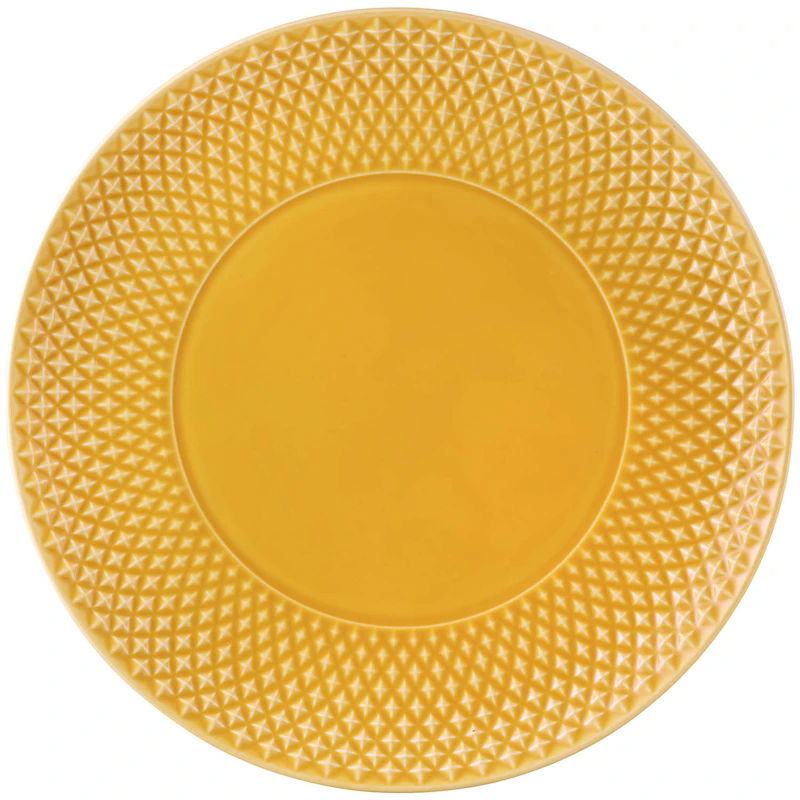 Bicos Tallerken Ø17 cm, Gul
