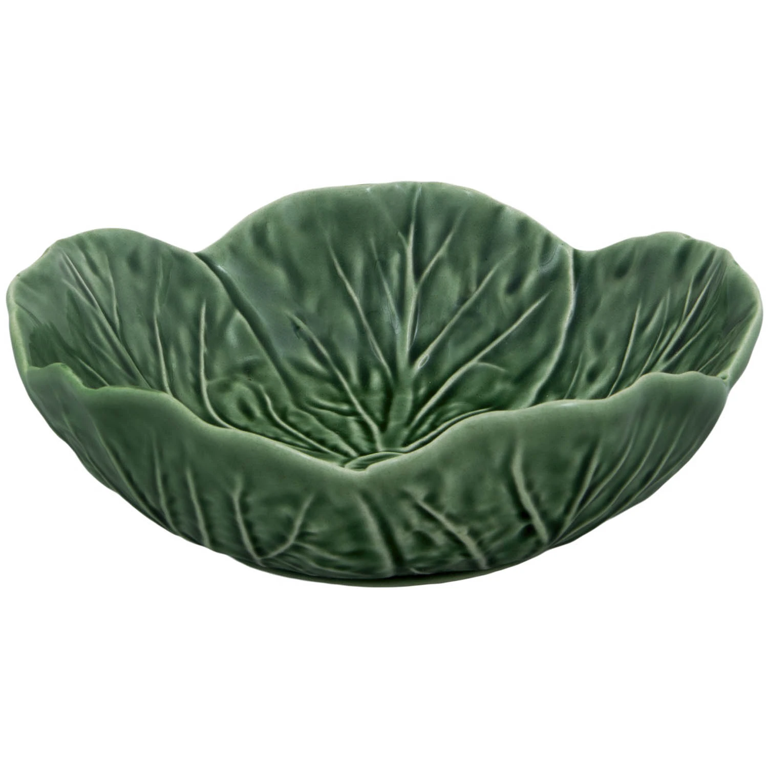 Bordallo Pinheiro Cabbage Sk&aring;l &Oslash;15 Cm - Serveringssk&aring;le Lert&oslash;j Verde - 65000696