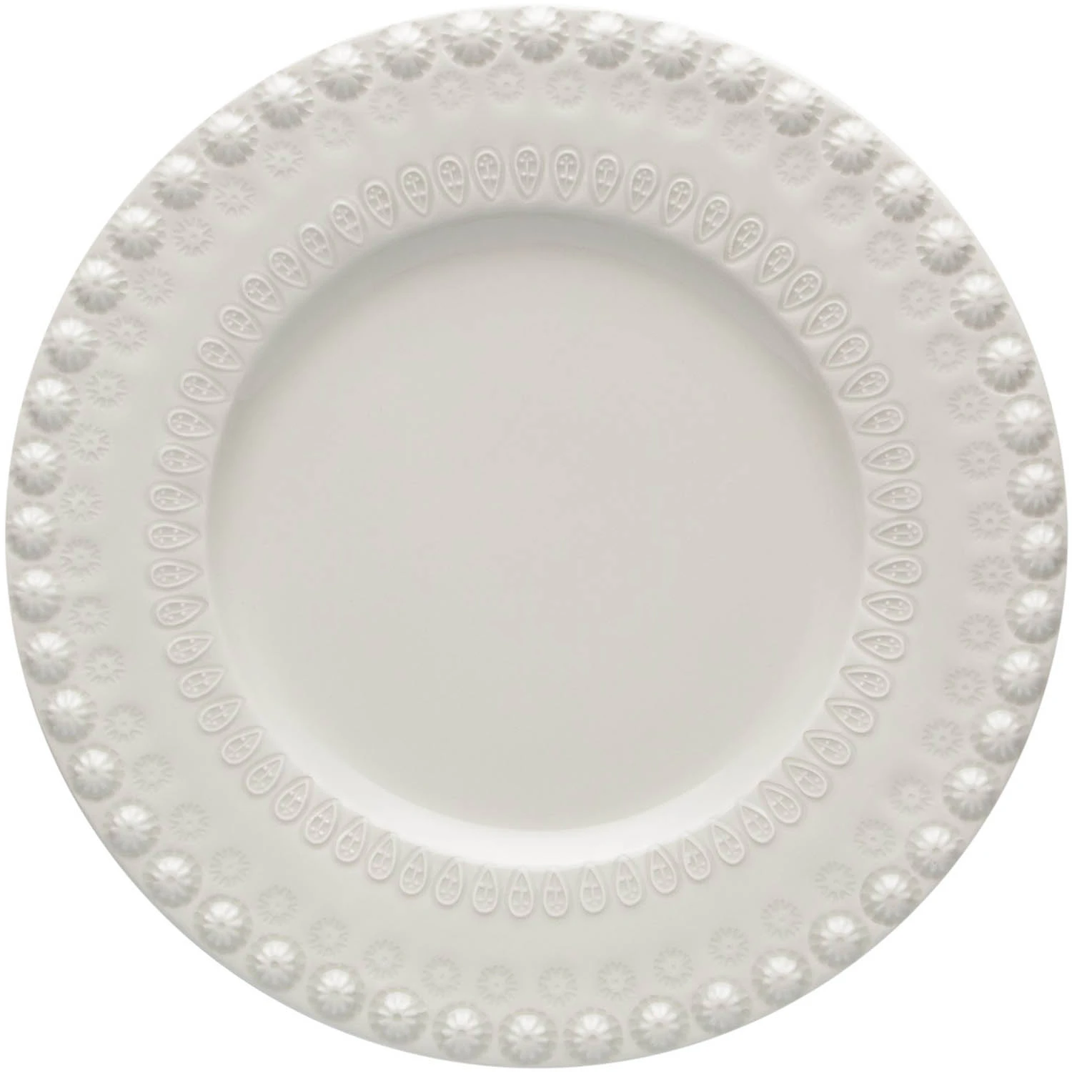 Bordallo Pinheiro Fantasy Desserttallerken &Oslash;22 Cm - Middagstallerkner Lert&oslash;j Cinza - 65011199