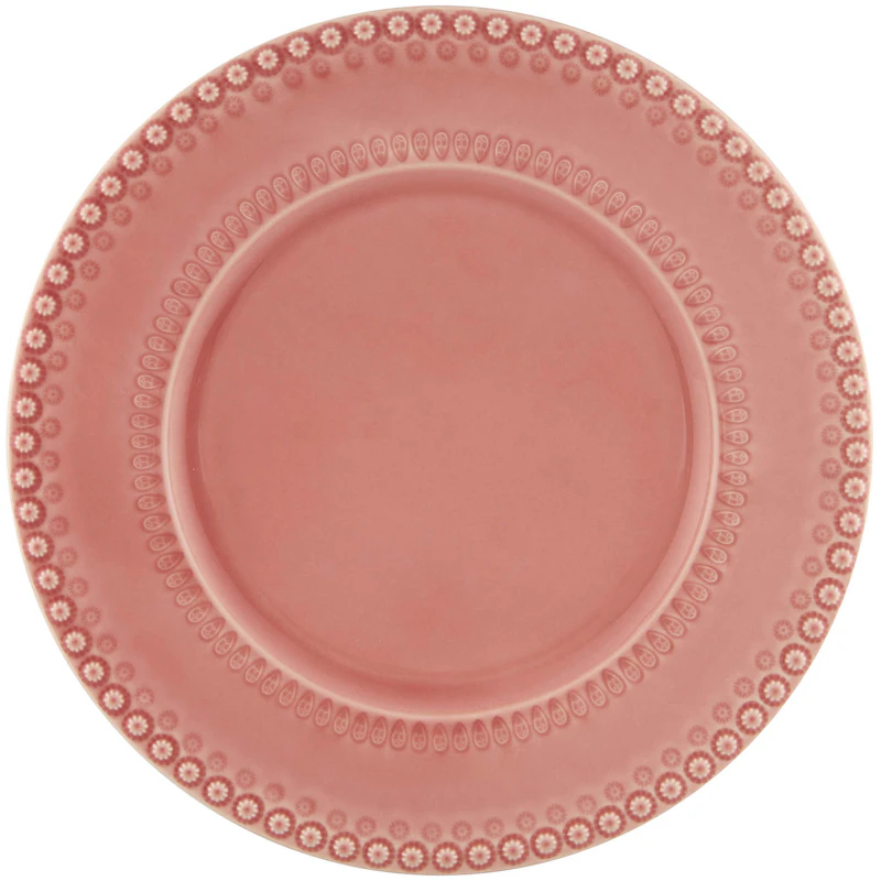 Fantasy Serveringsfad Ø34 cm, Rosa