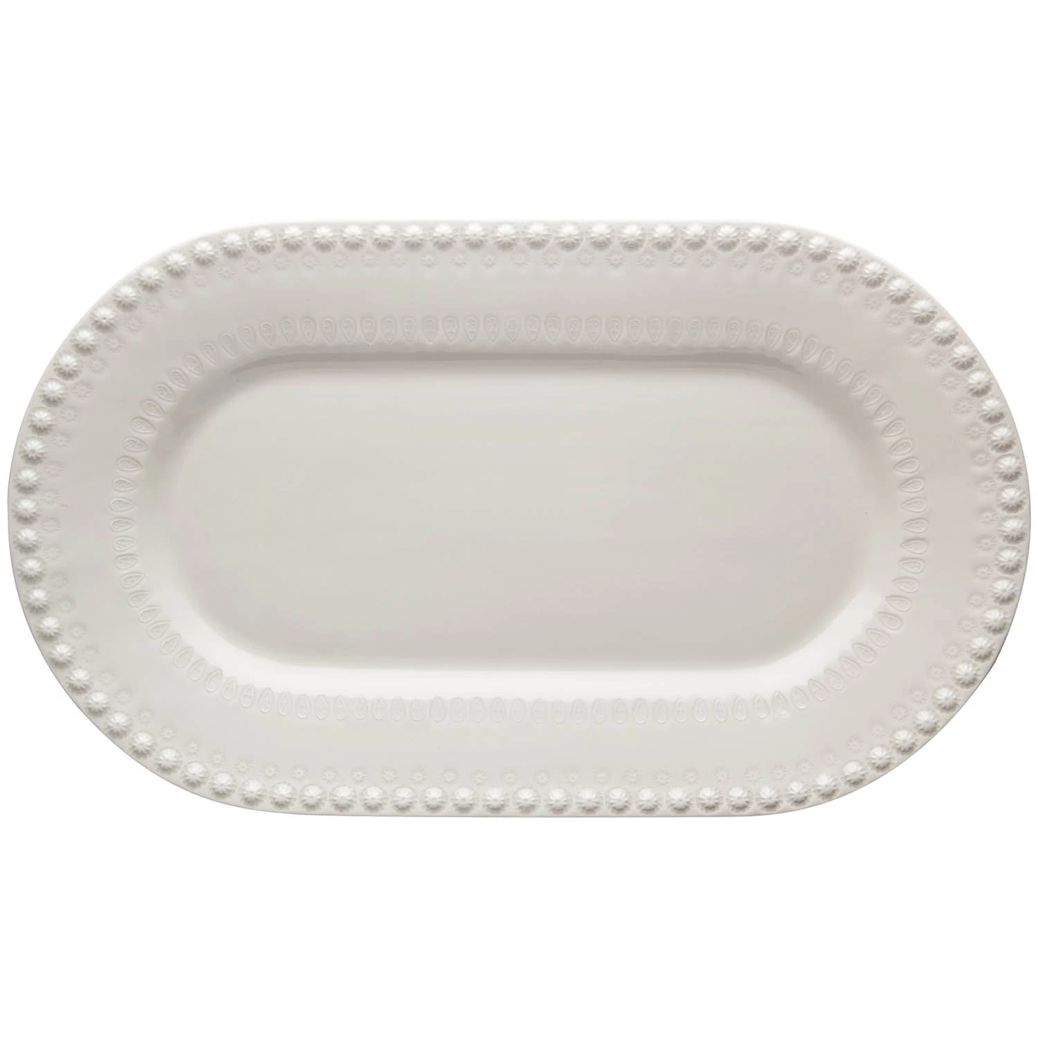 Bordallo Pinheiro Fantasy Serveringsfad 45 Cm - &oslash;vrige-tallerkner-fad Lert&oslash;j Cinza - 65013361