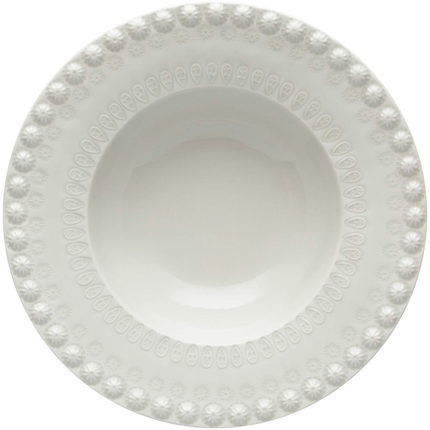 Bordallo Pinheiro Fantasy Suppetallerken &Oslash;21,5 Cm - Dybe tallerkner Lert&oslash;j Cinza - 65011277