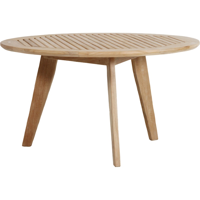 Kastos Sofabord Teak, D90 H50 cm