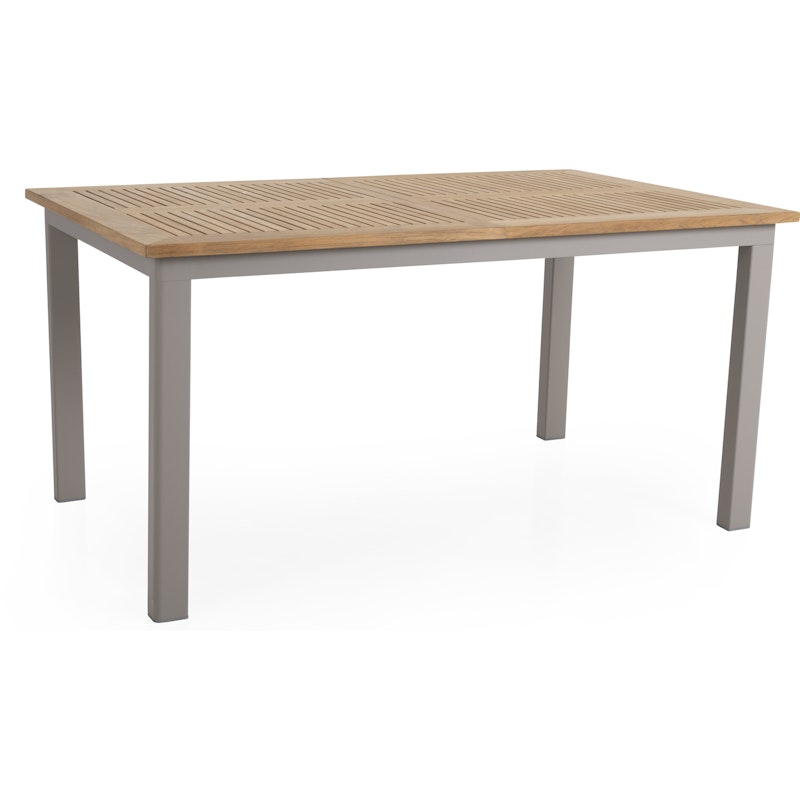 Lyon Spisebord 152-210x92, Teak/Khaki