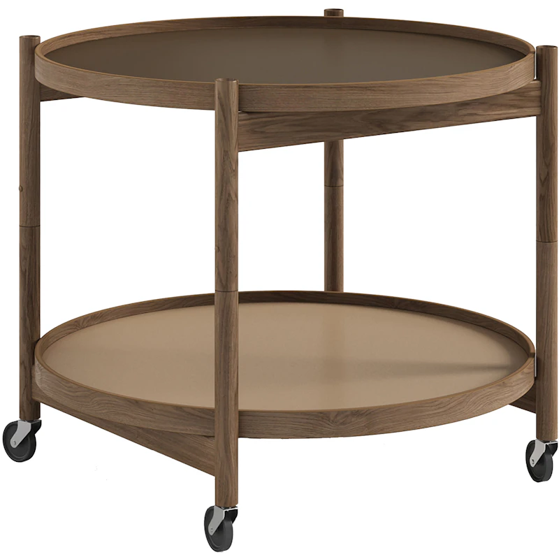 Bølling Bakkebord Ø60 cm, Røget Eg / Earth