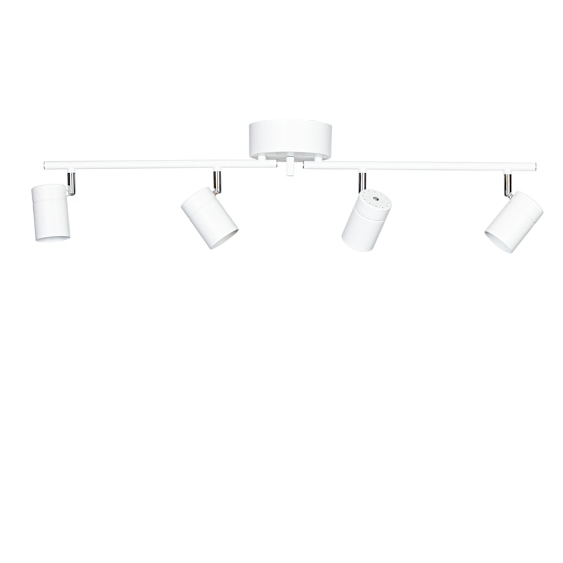 Correct Loftslampe 4 Lav, Hvid