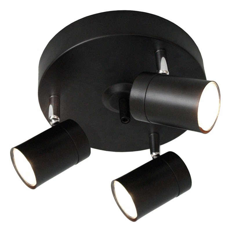 Correct Loftslampe 3-Low, Sort