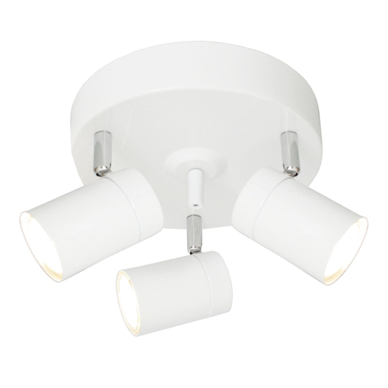 Correct Loftslampe 3-Low, Hvid