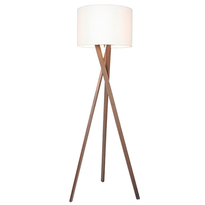 Vega Gulvlampe 160 cm, Valnød