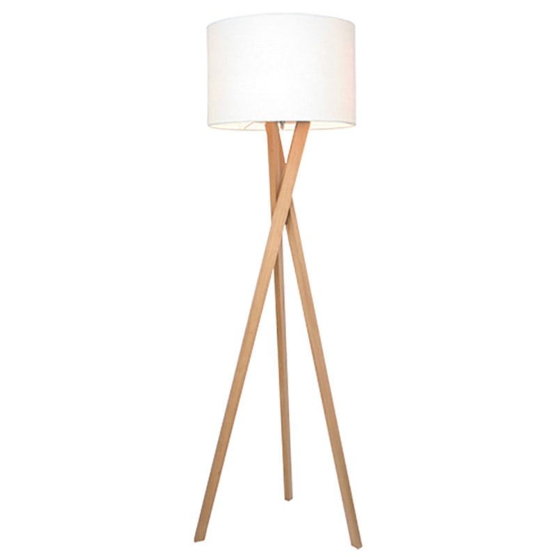 Vega Gulvlampe 160 cm, Eg