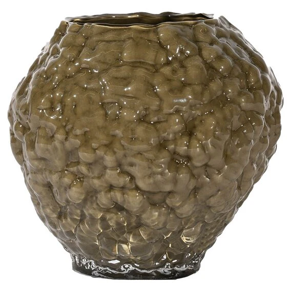 Byon Corallo Vase 17,5 Cm - Vaser Mundbl&aelig;st Glas Gr&oslash;n - 5280608212