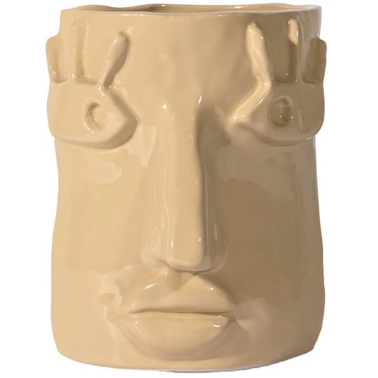 Byon Facy Krukke 12 Cm - Krukker Stent&oslash;j Beige - 5295303513