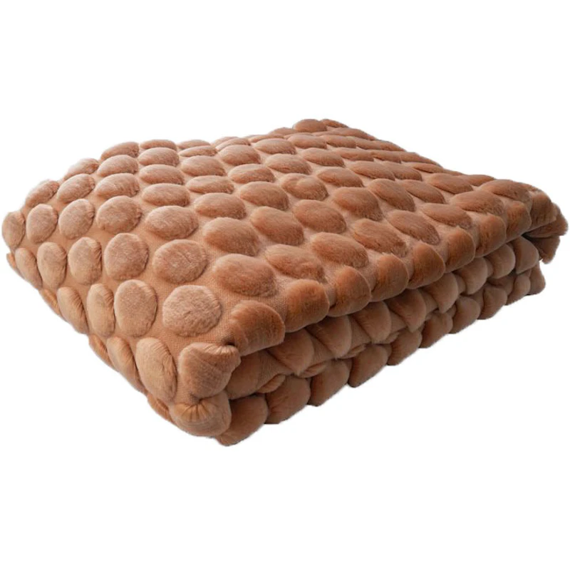 Egg Plaid 130x170 cm, Kobber