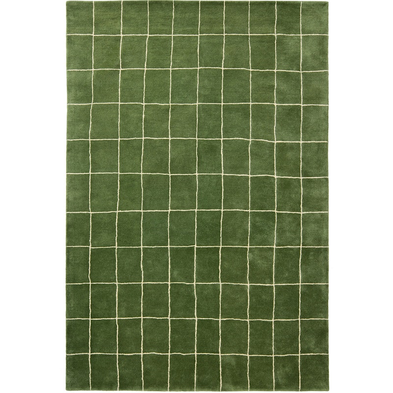 Chakra Rug, Off White Tæppe 180x270 cm, Cactus Green
