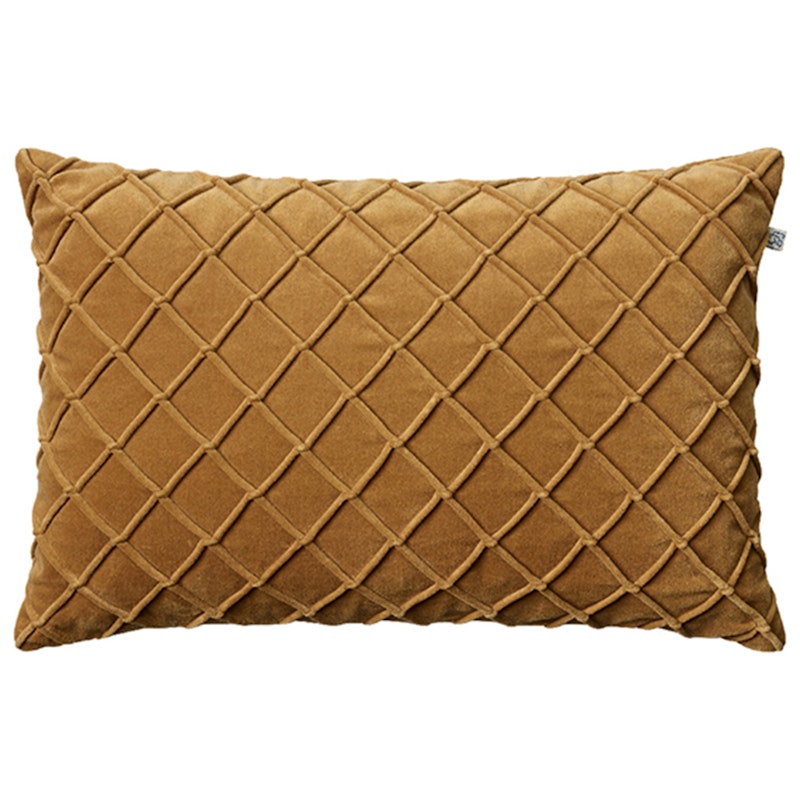Deva Velvet Pudebetræk 60x40, Gul