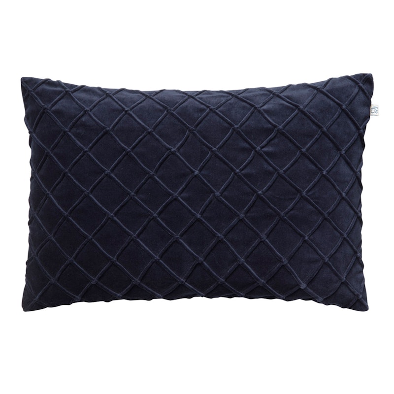 Deva Velvet Pudebetræk 40x60cm, Navy