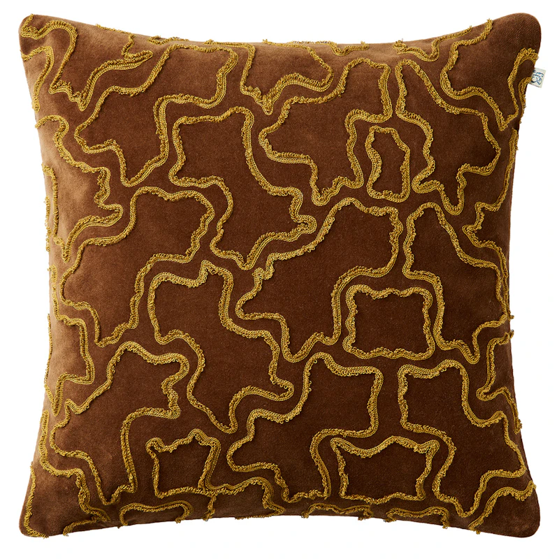 Ganga Pudebetræk, Cognacfarvet / Masala Yellow