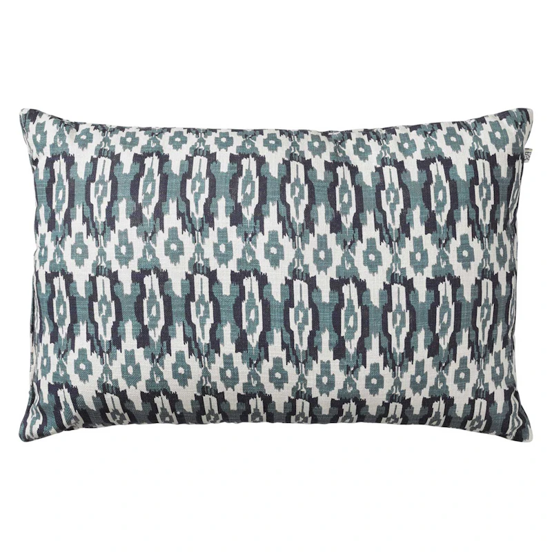 Ikat Delhi Pude 40x60 cm, Heaven Blue