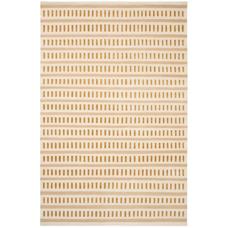 Ladakh Uldgulvtæppe 180x270 cm, Offwhite / Beige / Masala Yellow