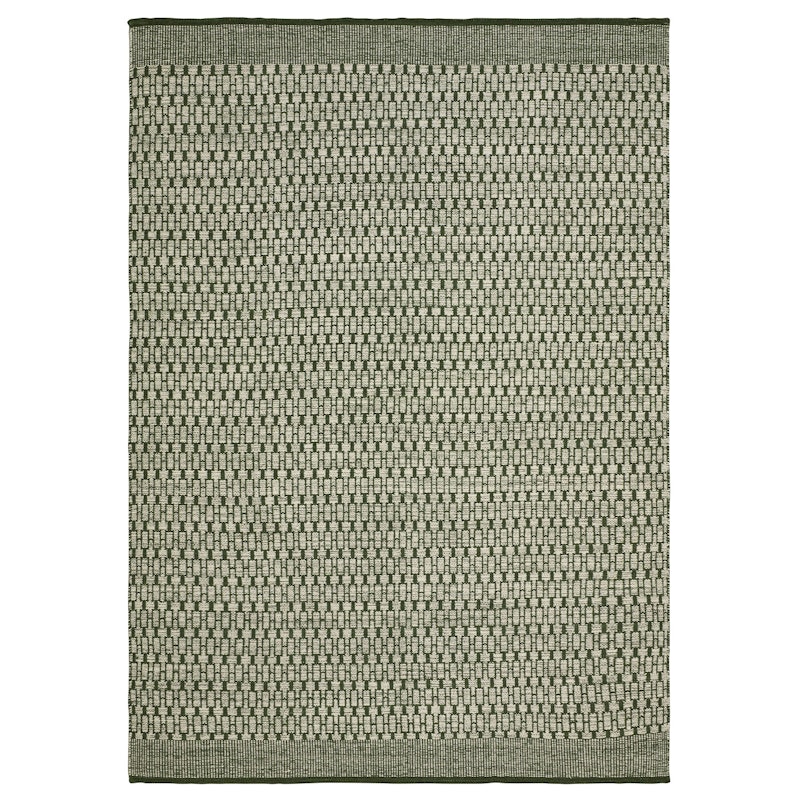 Mahi Dhurry Gulvtæppe 200x300cm, Off White/Green 