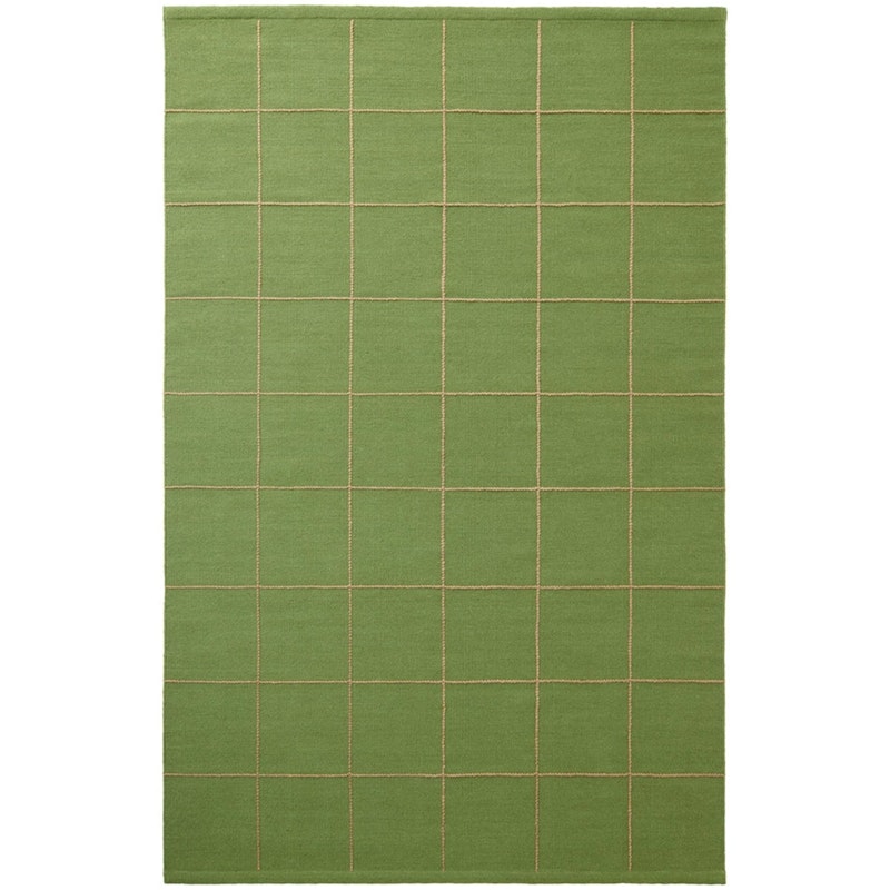 Milan Tæppe 180x270 cm, Beige / Cactus Green