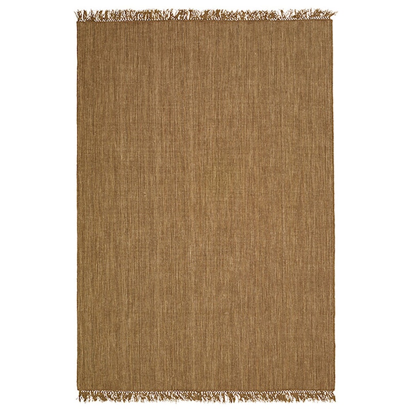 Nanda Dhurry Uldtæppe 170x240cm, Beige