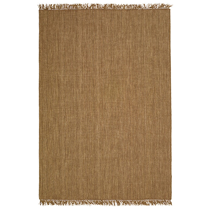 Nanda Dhurry Uldtæppe 250x350cm, Beige