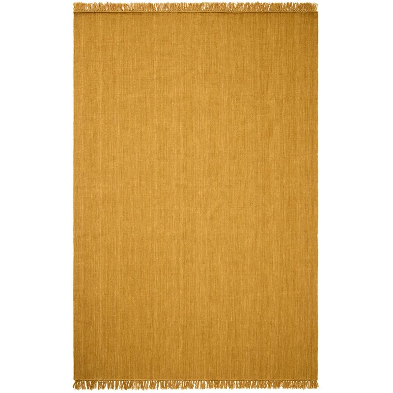 Nanda Uldgulvtæppe 170x240 cm, Masala Yellow