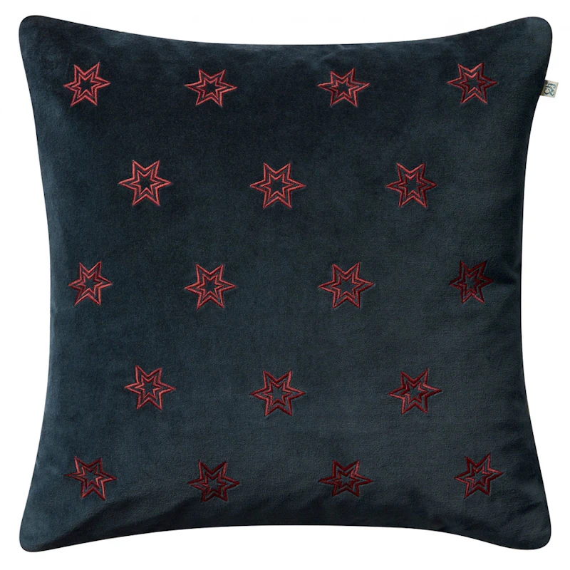 Star Pudebetræk 50x50 cm, Sea Blue