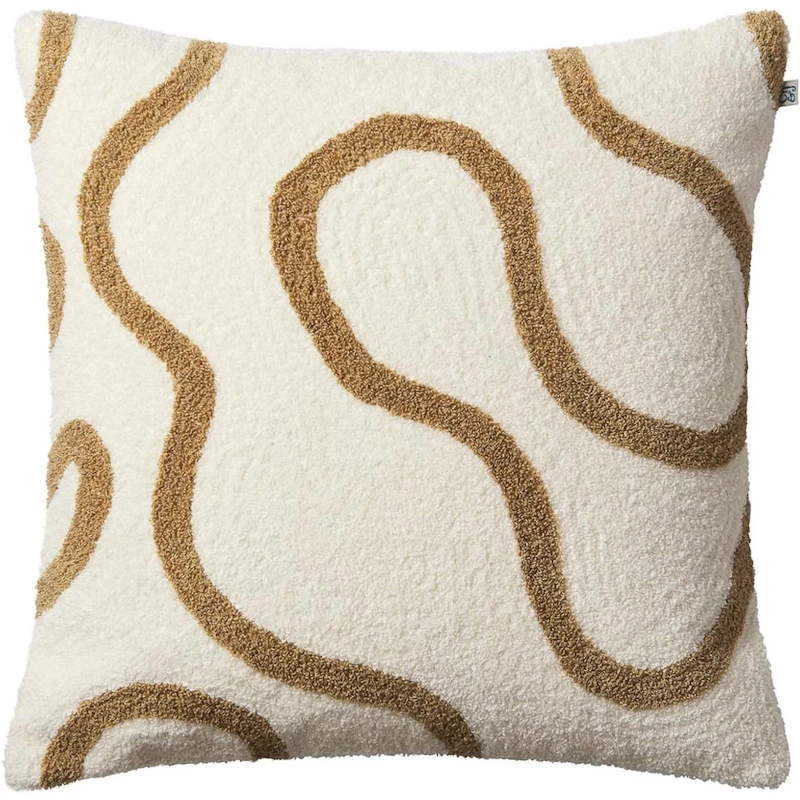 Swati Pudebetræk 50x50 cm, Offwhite / Sand