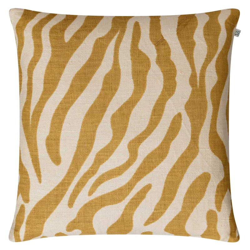 Zebra Betræk 50x50 cm, Spicy Yellow