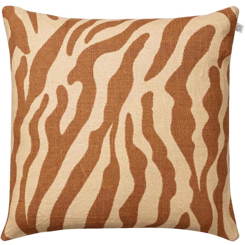 Zebra Betræk 50x50 cm, Taupe