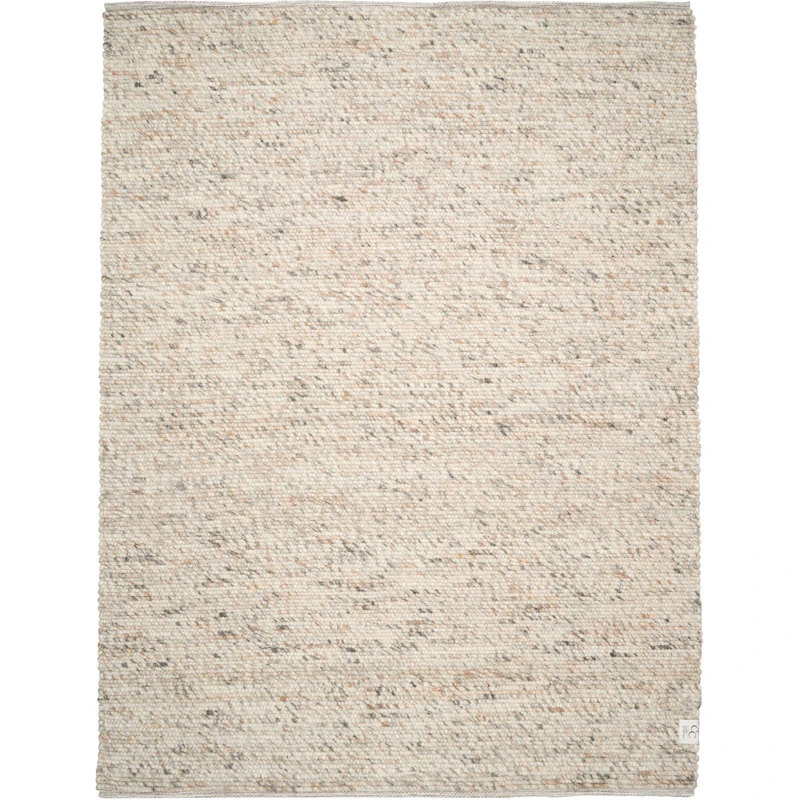 Merino Tæppe 140x200 cm, Natural Beige