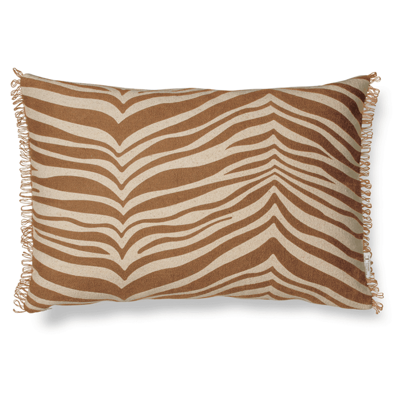 Zebra Pude 40x60 cm, Glazed Ginger