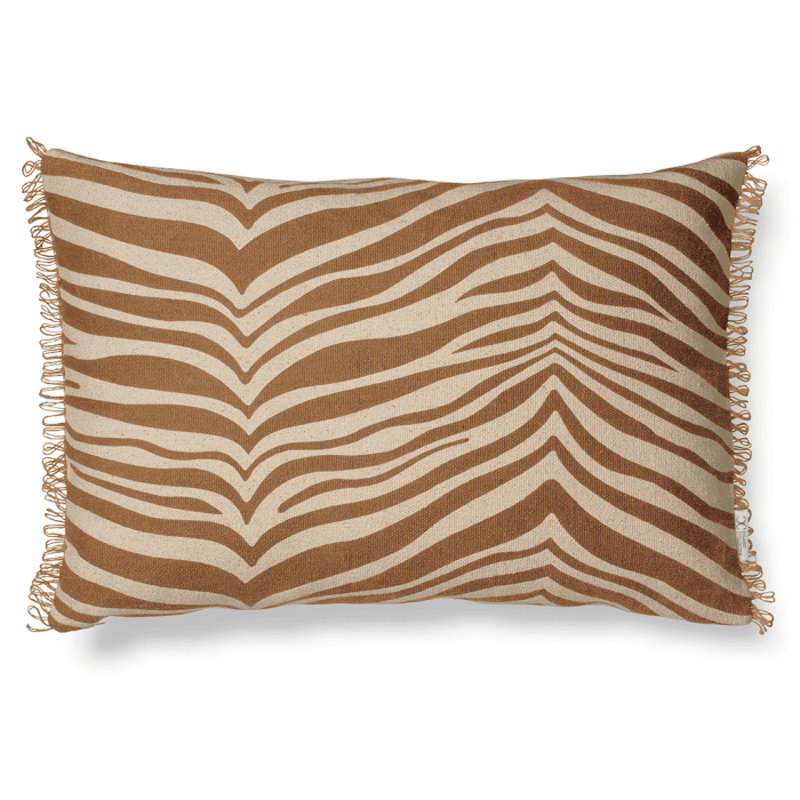 Zebra Pude 40x60 cm, Glazed Ginger