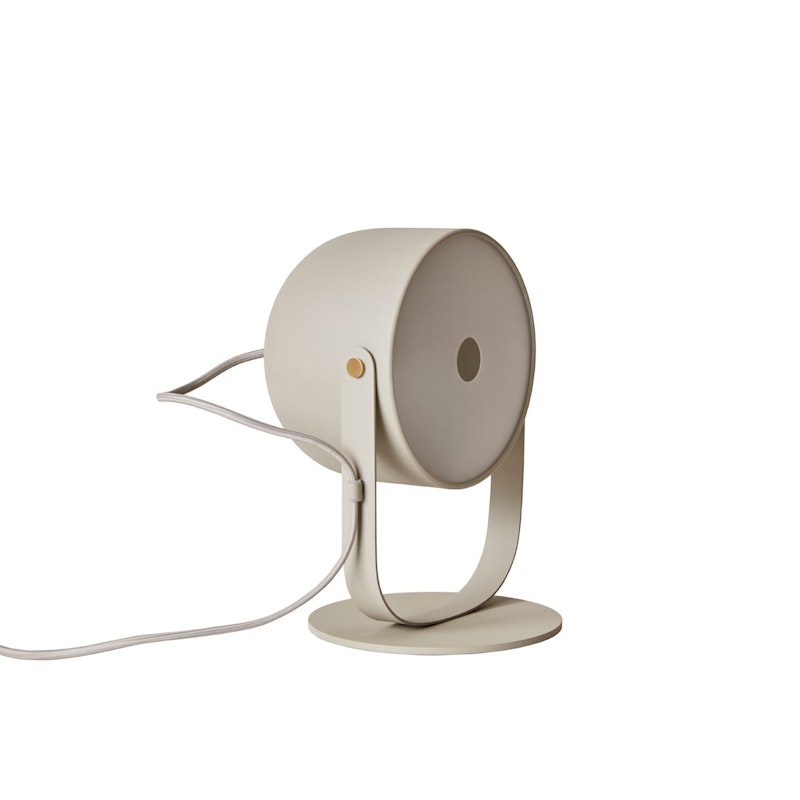 Svejk 18 Bordlampe, Beige/Messing