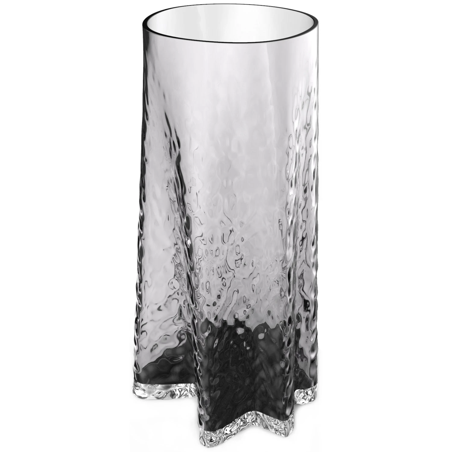 Cooee Design Gry Vase H30 Cm R&oslash;g - Vaser Mundbl&aelig;st Glas Smoke - TH-05-01-SM