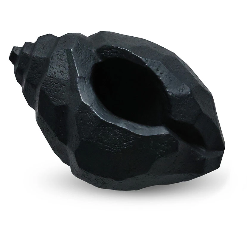 Cooee Design The Pear Shell Skulptur Tr&aelig;kulsfarvet - Skulpturer Cement Charcoal - HI-KI-013-CL