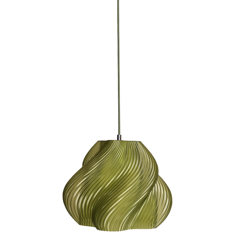 Soft Serve Pendel 02, Krom / Olivengrøn