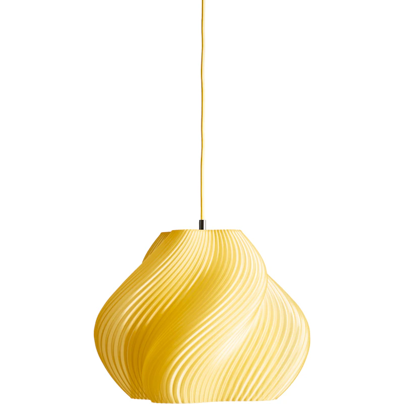 Soft Serve Pendel 03, Messing / Limoncello Sorbet