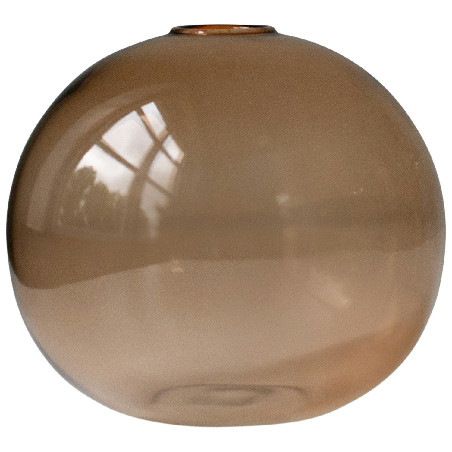 Dbkd Ball Vase &Oslash;10 Cm - Vaser Glas Beige - 20250901BE