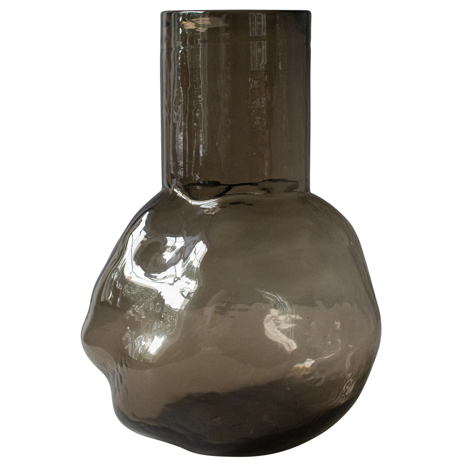 Dbkd Bunch Vase 30 Cm Brown - Vaser Glas Brun - 20220802b