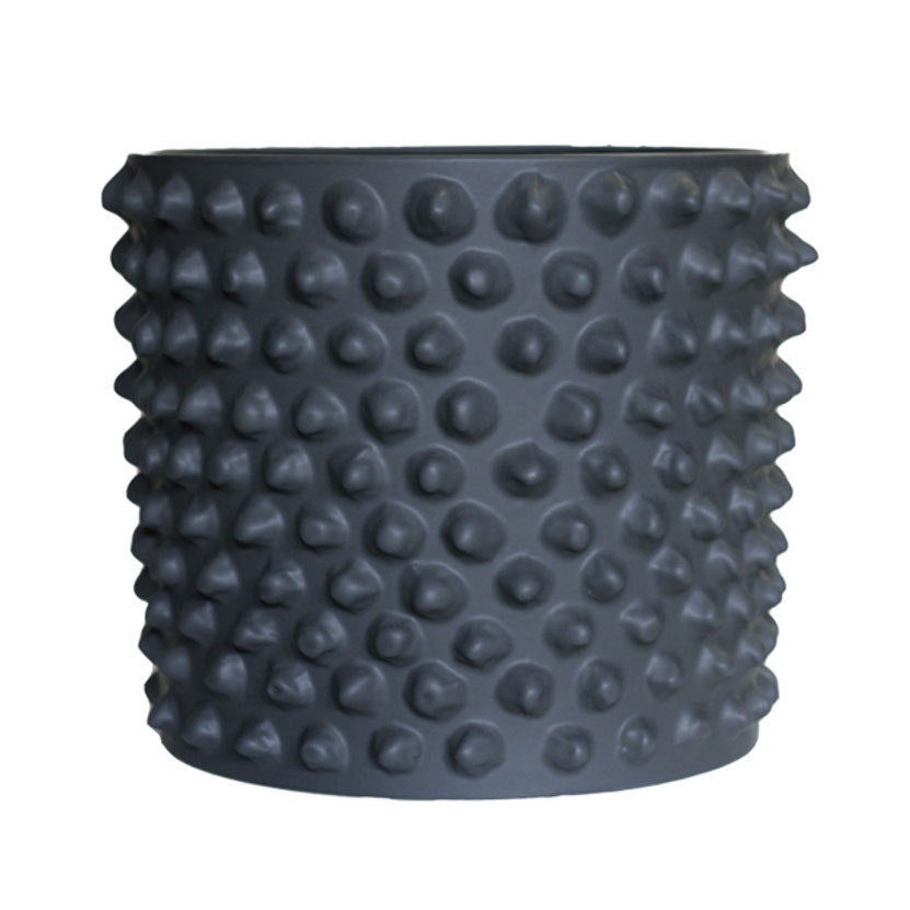 Dbkd Cloudy Krukke Medium M&oslash;rkegr&aring; - Krukker Keramik Dark Grey - 20150803DG