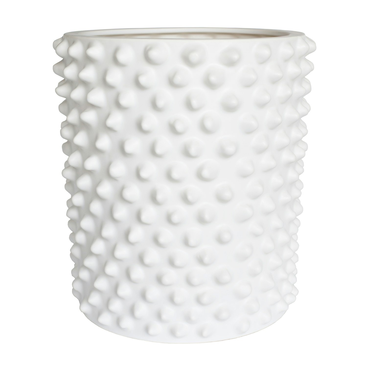 Dbkd Cloudy Krukke Stor Mathvid - Krukker Keramik Mat Hvid - 20150804W