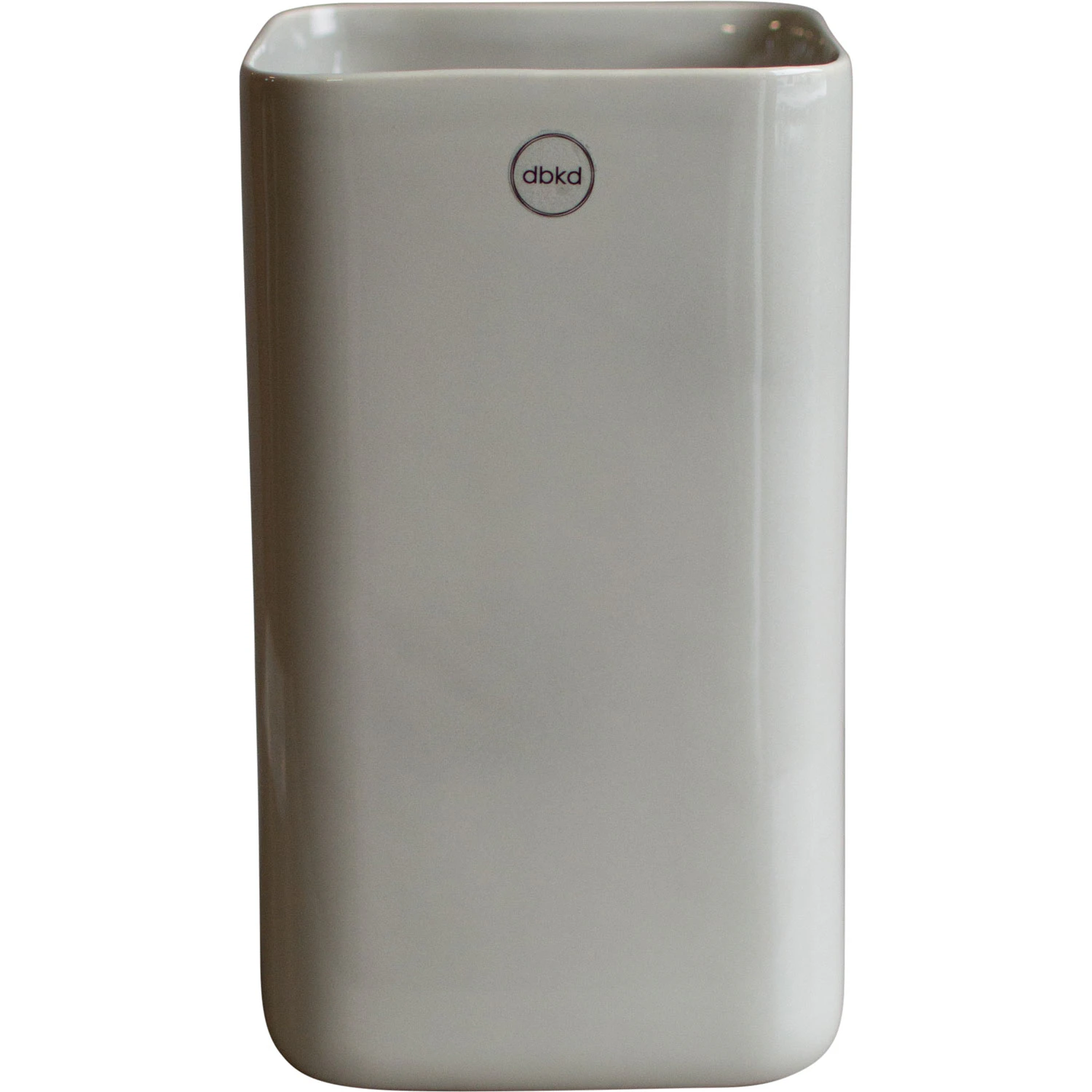 Dbkd Cube Krukke Stor H25 Cm - Krukker Keramik Shiny Mole - 20220101sm