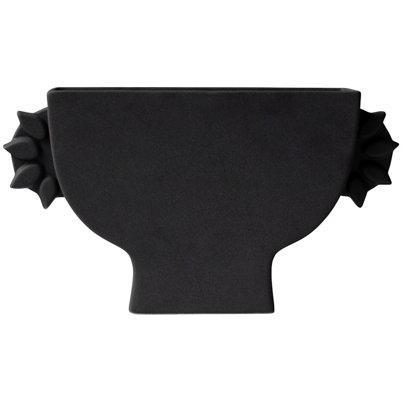 Flat Vase Lille, Sort