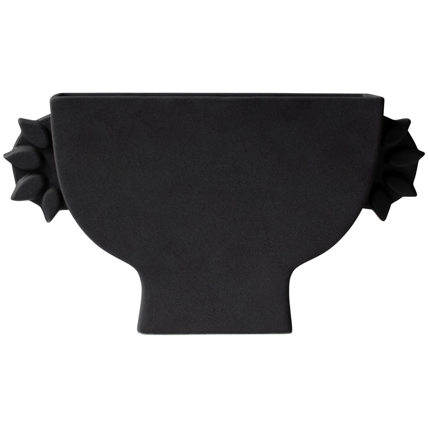 Dbkd Flat Vase Lille - Vaser Keramik Sort - 20251201BL