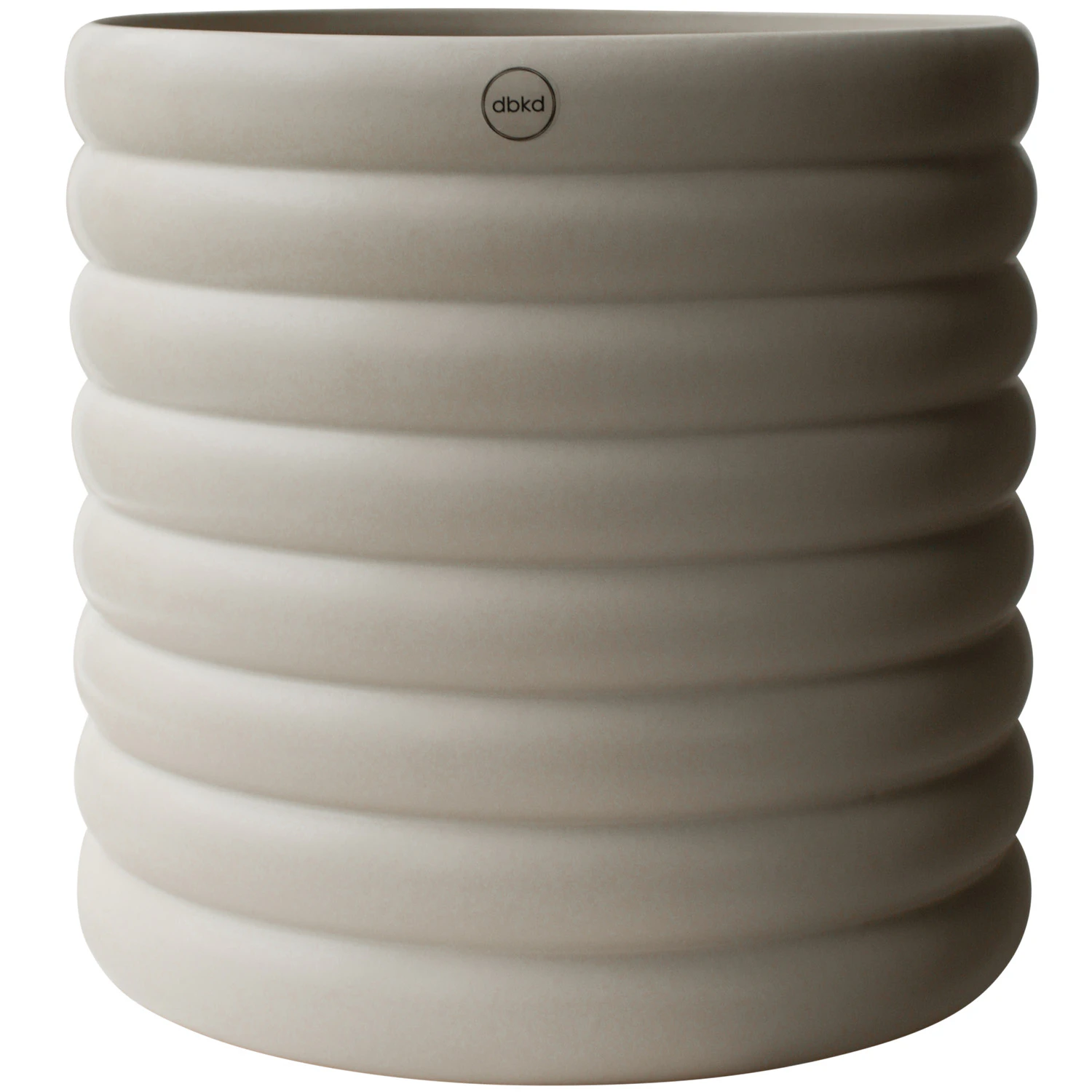 Dbkd Mud Krukke Xl 27 Cm Muldvarpefarvet - Krukker Keramik Mole - 20190401MOLE