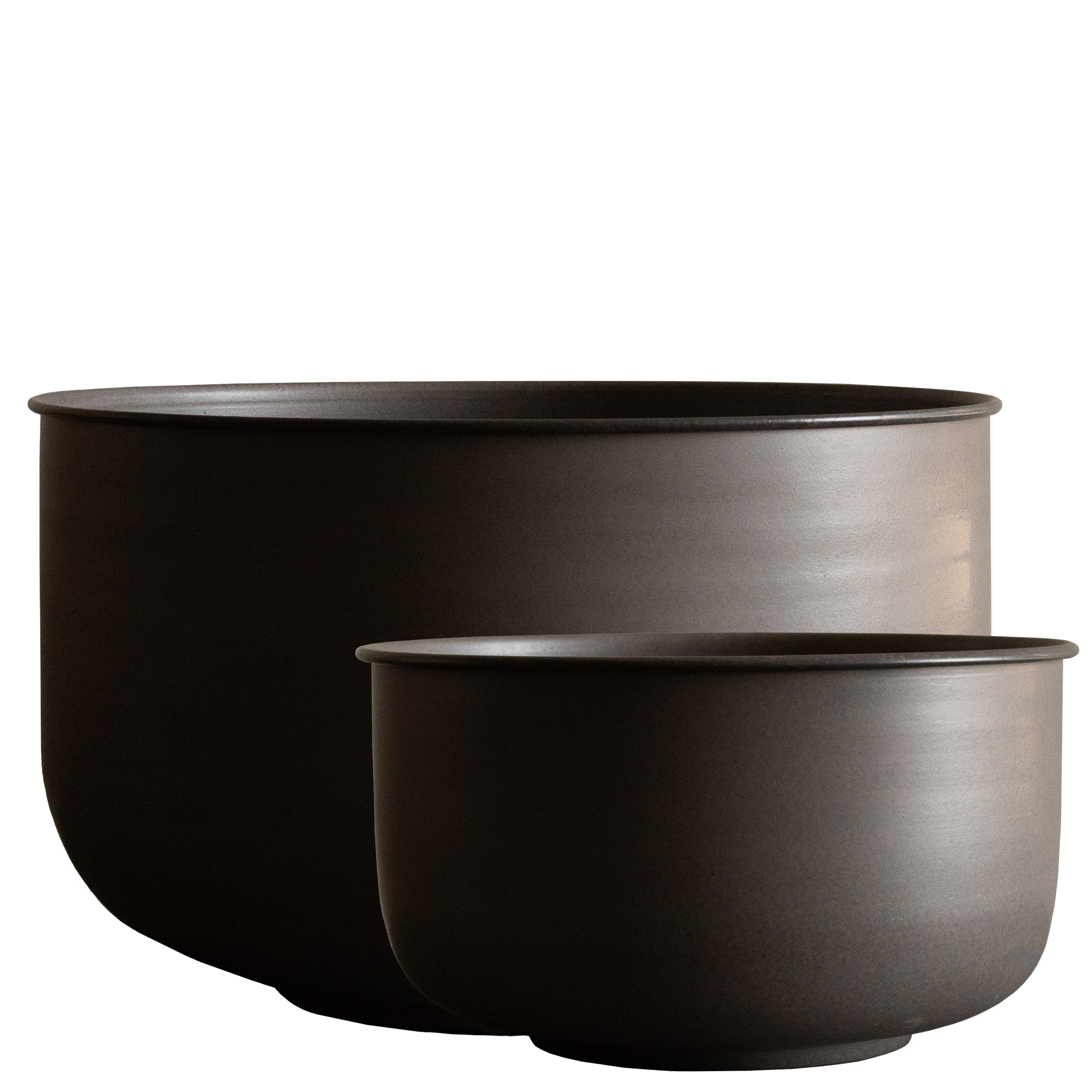 Dbkd Out Wide Udend&oslash;rs Krukker 2-pak e - Krukker Metal Brun - 20241201BR