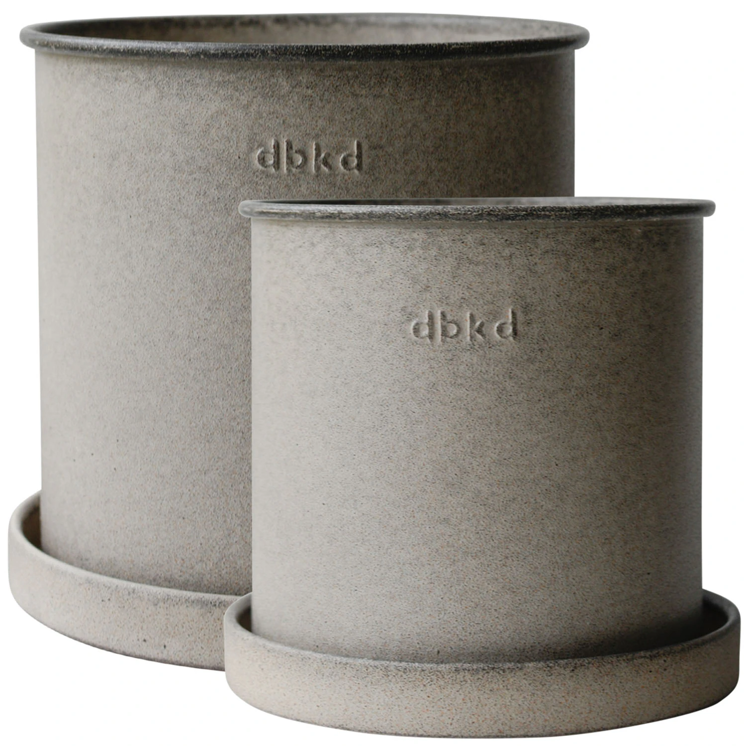 Dbkd Plant Krukke Small 2-pak - Krukker Plademetal Beige - 20230203BE